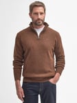 Barbour Essential Lambswool Half-Zip Knit Jumper