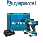 Makita 18v Cordless Li-ion Combi Hammer Drill & Impact Driver Twin Pack DK18922A