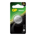 GP Knappcellsbatteri Litium CR2477 1-Pack