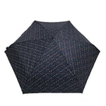 SMATI Mini Parapluie pliant compact - Taille Poche 18cm, résistant au vent, 200g ultra léger, manuel, Parapluie de voyage, Parapluie Femme, CERF-VOLANT BLEU