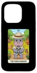 iPhone 15 Pro Baby Pgymy Hippo Tarot Card The Park Ranger Hippopotamus Case