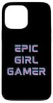 iPhone 13 Pro Max Retro Epic Gamer Girl Cool Gaming Stuff for Women Girls Y2K Case