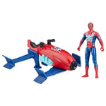 Marvel Spider-Man, Epic Hero Series Web Splashers, Coffret Spider-Man Hydro-Jet, Figurine avec véhicule