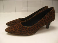 CLARKS LEOPARD COURT SHOES 5.5 LINVALE JERICA STILETTO NEW Ladies COLLECTION 39