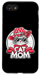 Coque pour iPhone SE (2020) / 7 / 8 Cat Mom Happy Mother's Day For Cat Lovers Family