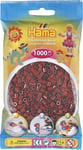 SACHET DE 1000 PERLES A REPASSER HAMA MIDI BORDEAUX - LOISIRS CREATIFS - 207-30