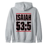 Isaiah 53 Chapter Christians Back to the Word of Bible Zip Hoodie