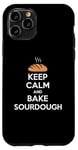 iPhone 11 Pro Funny Keep Calm And Bake Sourdough Baking Lover Case