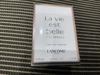 Lancôme La Vie Est Belle Iris Absolu Perfume L’eau De Parfum 50ml Boxed❤️💕