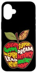 iPhone 16 Plus Apple Word Cloud African American Black History Teacher Case