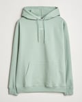 Drôle de Monsieur Classic Slogan Hoodie Water Green