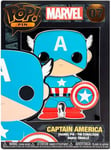 Funko - POP! Pin: Marvel (Captain America) POP!