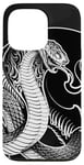 Coque pour iPhone 13 Pro Cobra Snake x King Cobra Serpent