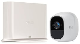 Arlo Pro2 Wireless Home Security Camera System CCTV, Wi-Fi, Alarm, Rechargeable, Night Vision, Indoor or Outdoor, 1080p, 2-Way Audio, Free Cloud Storage, 1 Camera Kit, VMS4130P
