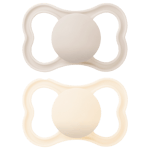 MAM Air Sut Neutral Natural Rubber 6-16M (2 stk)