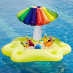 Flytande bar för pool, vuxen pool float, uppblåsbar poolbar, flytande bar, 95x55x65cm