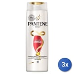 3x Pantene Shampooing 225 Ml. Longueurs Infinite