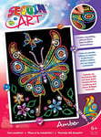 Art Sequin - KAD1209 - Peinture Au Numéro - Motif Le papillon - 25 x 34 Cm - Junior - Coloris Aléatoire