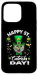 Coque pour iPhone 15 Pro Max Cat St Patricks Day St Catricks Day Lucky Charm Cats Lovers