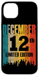 iPhone 14 Plus December 12 Limited Edition 12th Day Retro Vintage Birthday Case