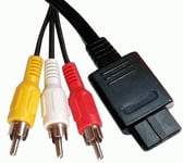 New AV Audio Video Cable For SNES Super Famicom Nintendo N64 Gamecube