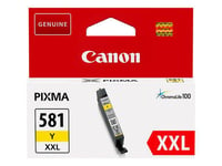 Canon CLI-581Y XXL - XXL-størrelse - gul - original - blekkbeholder - for PIXMA TS6251  TS6350  TS6351  TS8251  TS8252  TS8350  TS8351  TS8352 