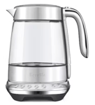 Breville Smart Crystal Luxe Glass Kettle with Stainless Steel Trim