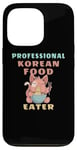 Coque pour iPhone 13 Pro Professional Korean Food Eater Alimentation Asiatique