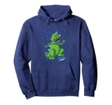 Rugrats Iconic Epic Reptar On Ice Big Retro Chest Portrait Pullover Hoodie