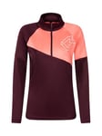 Rock Experience REWC01942-C965 URUS WOMAN FLEECE Sweatshirt Women's 1013 WINDSOR WINE+0711 DESERT FLOWER S