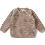 Konges Sløjd Matheo cardigan – paloma brown/honey comb - 18m