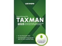 Lexware Taxman 2025 Download, Skattedeklarationer, 1 Licens/-Er, Esd (Electronic Software Download), Tyska, Windows 11 Enterprise X64, Windows 10, Windows 11 Home, Windows 10 Education, Windows 11 Pro,...