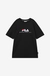 FILA - T-shirt Lohberg Logo Tee - Svart