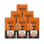 Grumpy Mule Kick Ass House Blend Whole Bean Coffee 200g (Pack of 6)