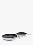 GreenPan Premiere 3 Ply Stainless Steel Ceramic Non-Stick Frying Pan Set, 2 Piece