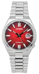 Citizen Tsuyosa Stainless Steel Burgundy Dial Automatic NJ0150-56W Mens Watch