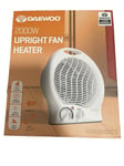 2000W 2kw Upright Fan Heater Electric Portable Daewoo 2 Heat+Cool Air Function