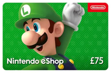 Nintendo eShop Card - 75 GBP Voucher