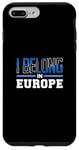 Coque pour iPhone 7 Plus/8 Plus Europe Lover Italie Allemagne Vacances European Vacay