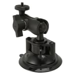 Suction Cup Camera Holder 1/4 In Thread 360° Rotation Car Windshield Dashboard C