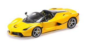 BBR Models 1/18 FERRARI LAFERRARI APERTA GIALLO TRISTRATO Modèle