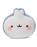 NICI Coussin en Peluche MOLANG 35x35x12cm Blanc - Oreiller en Peluche Doux pour Les garçons, Les Filles, Les bébés - idéal pour la Maison, la Maternelle ou en déplacement