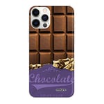 Evetane Coque Compatible avec iPhone 12/12 Pro Souple Silicone Solide Ultra Resistant Fine Protection Housse Etui Transparente Chocolat Motif Tendance