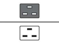 Hewlett Packard Enterprise HPE Jumper Cord - strømkabel - IEC 60320 C19 til IEC 60320 C20 - 2 m