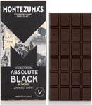 Montezuma's Absolute Black, 100% Cocoa, Dark Chocolate With Almonds, Gluten Fre