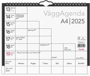 Väggkalender Agenda 2025 A5