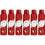 Old Spice Deodorant Body Spray Original 150ml x 6