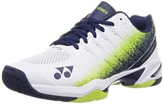 YONEX SHTTWAC Tennis Shoes POWER CUSHION TEAM WIDE AC White x Lime NEW