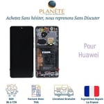 ORIGINAL ECRAN LCD COMPLET SUR CHASSIS ET BATTERIE HUAWEI P50 PRO 02354HFK NOIR