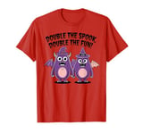 Double the spook, double the fun, matching halloween T-Shirt